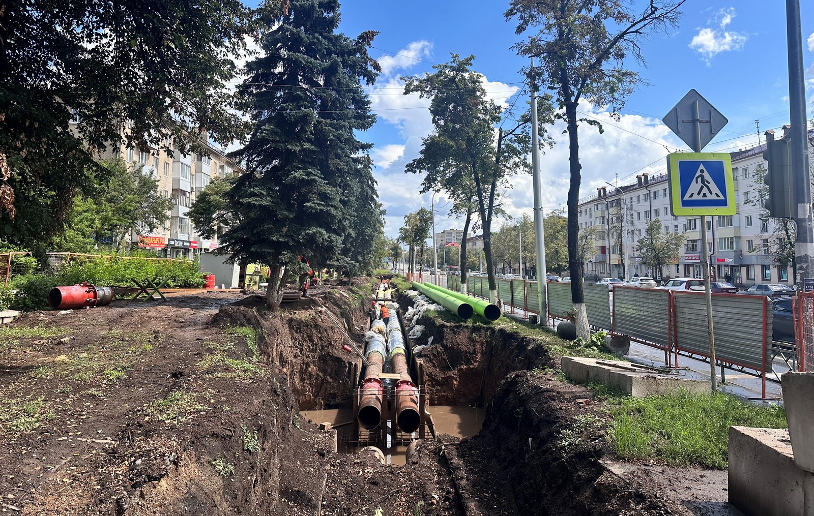 БашРТС обновляет тепловые сети в Черниковке