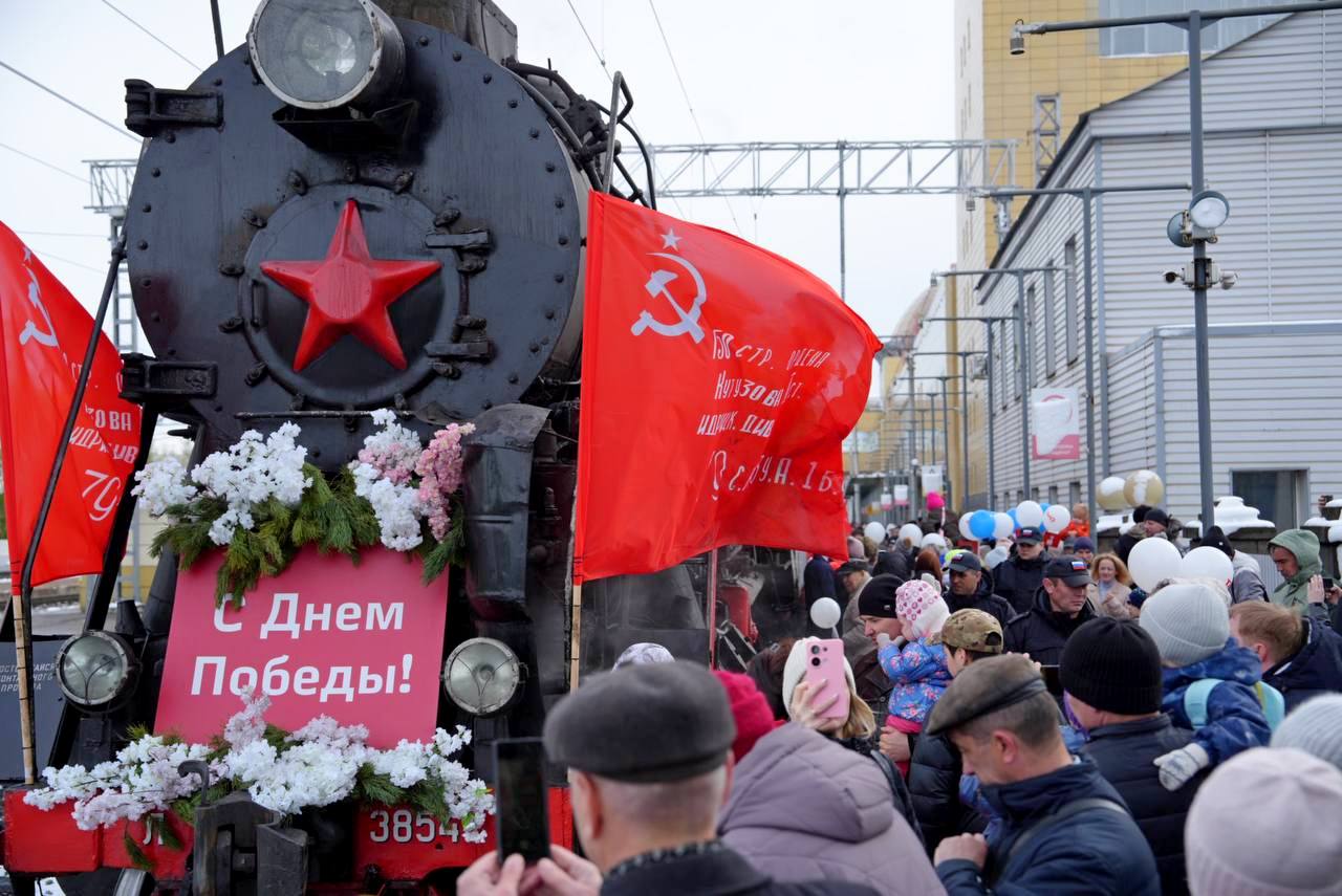 «Паровоз Победы» сделает остановку в Уфе уже на этой неделе