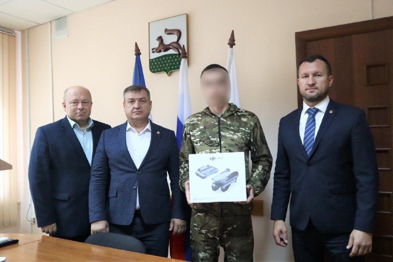 Квадрокоптер - в помощь фронту
