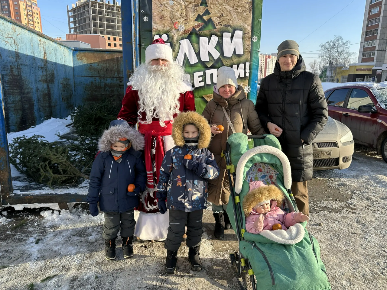 «Ёлки в щепки»: уфимцы сдали на переработку более 2000 хвойных деревьев