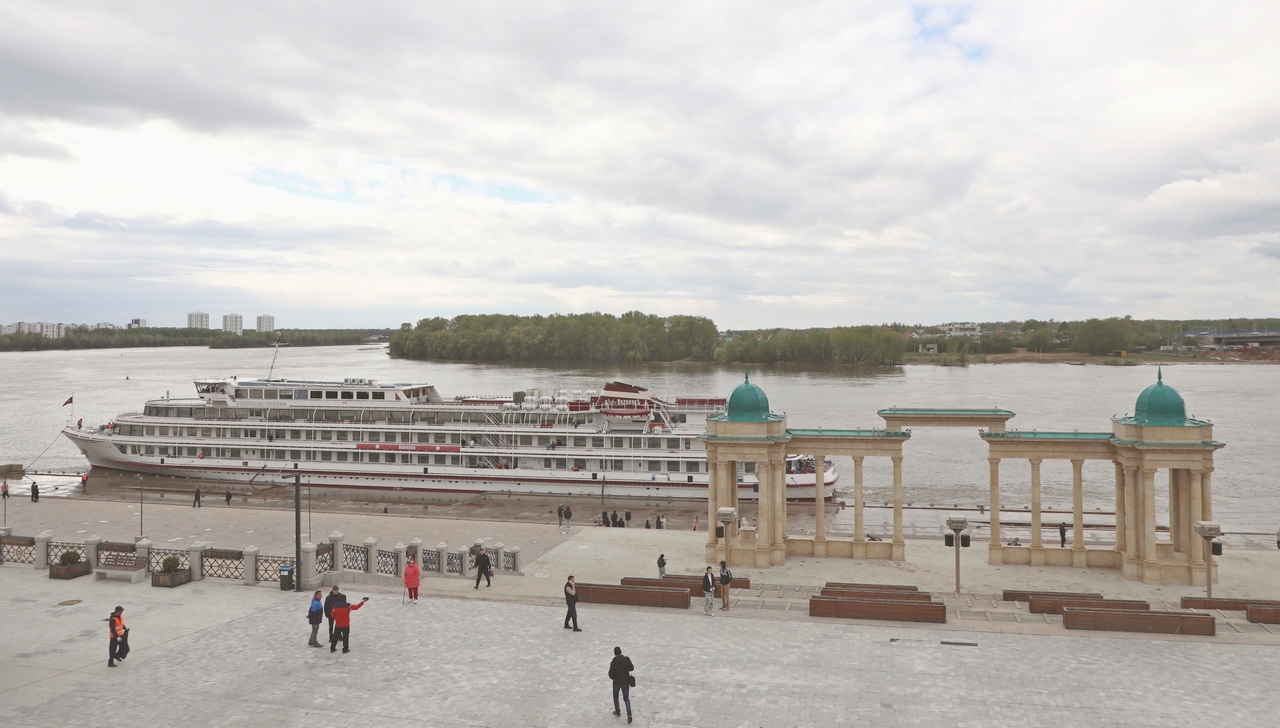 В конце апреля в Уфу приплывет первый круизный лайнер 