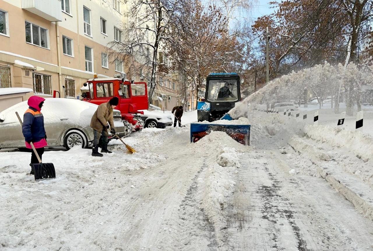 Уборка продолжается