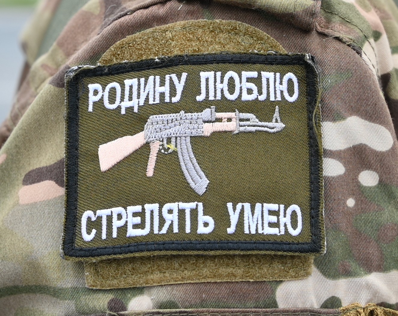 Проводили бойцов на передовую