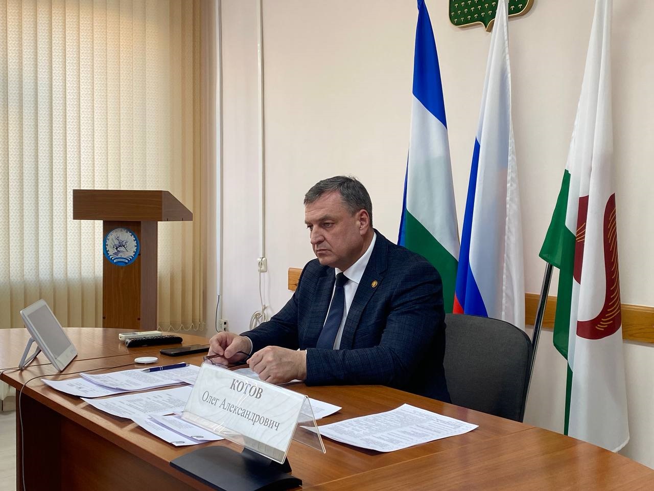 В Ленинском районе обсудили проведение  мероприятий, посвященных 80-годовщине Победы в Великой Отечественной войне. 