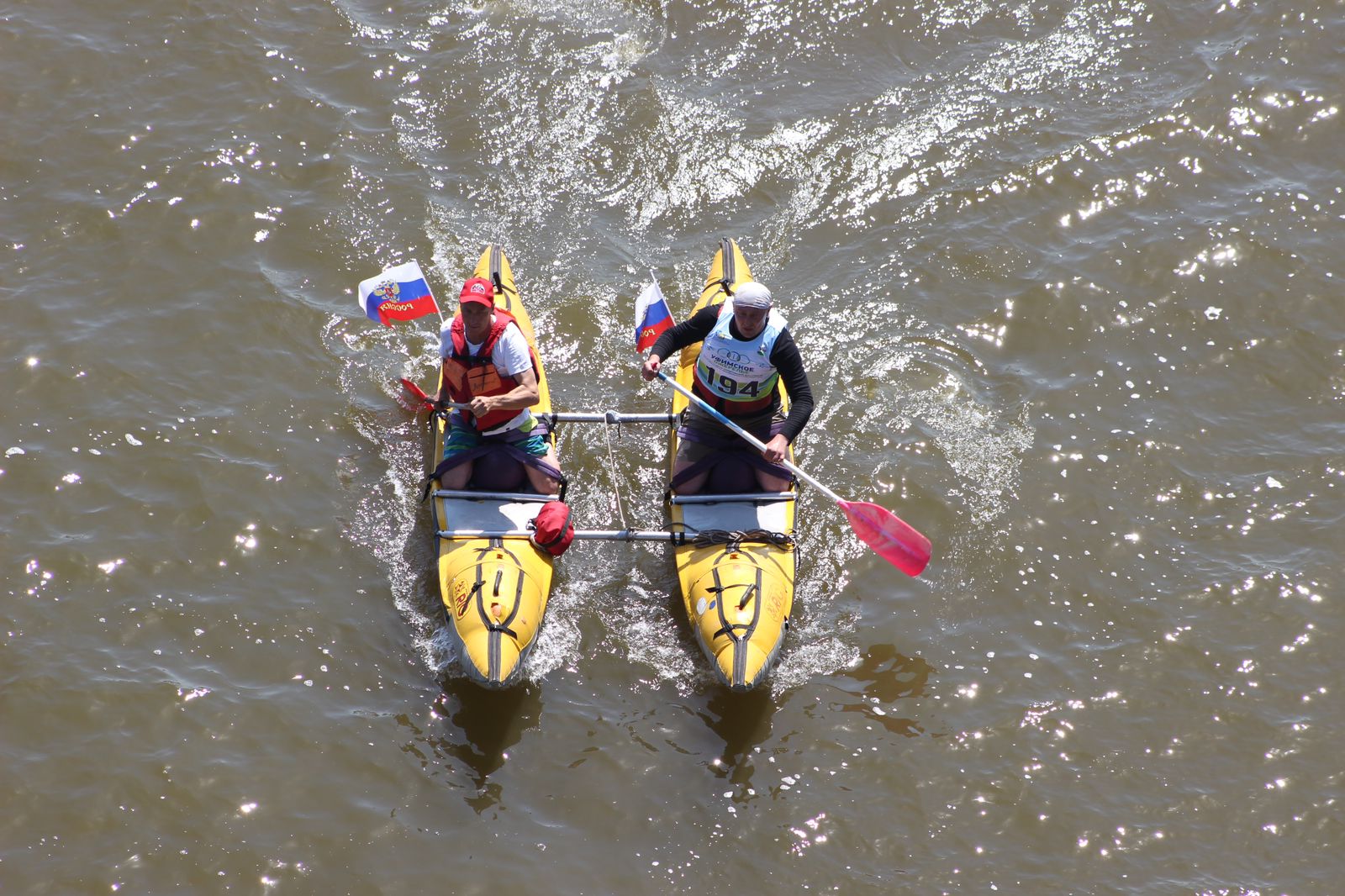 «450 весел» по Белой