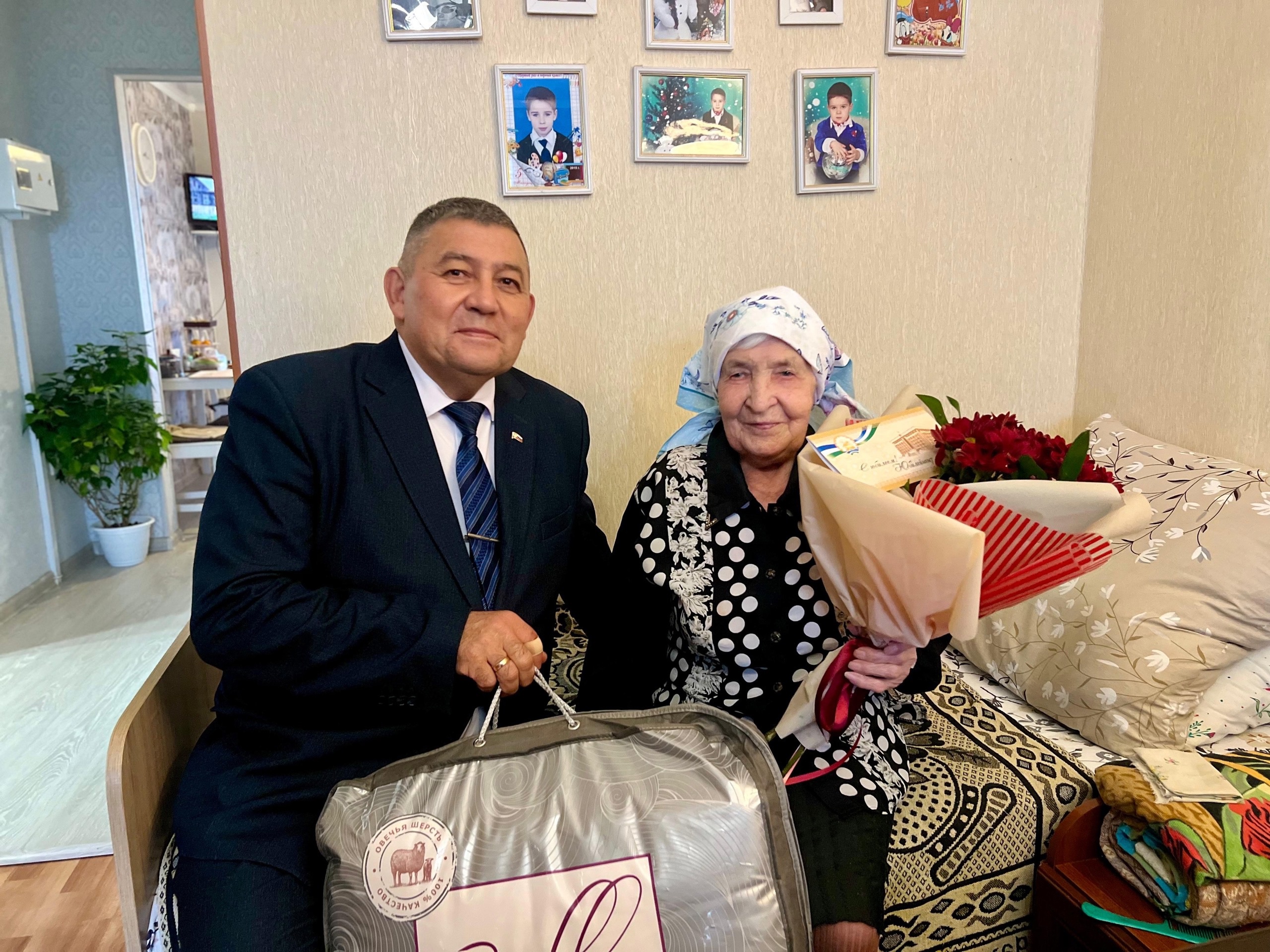Долгожительницы Ленинского района отметили 95-летний юбилей