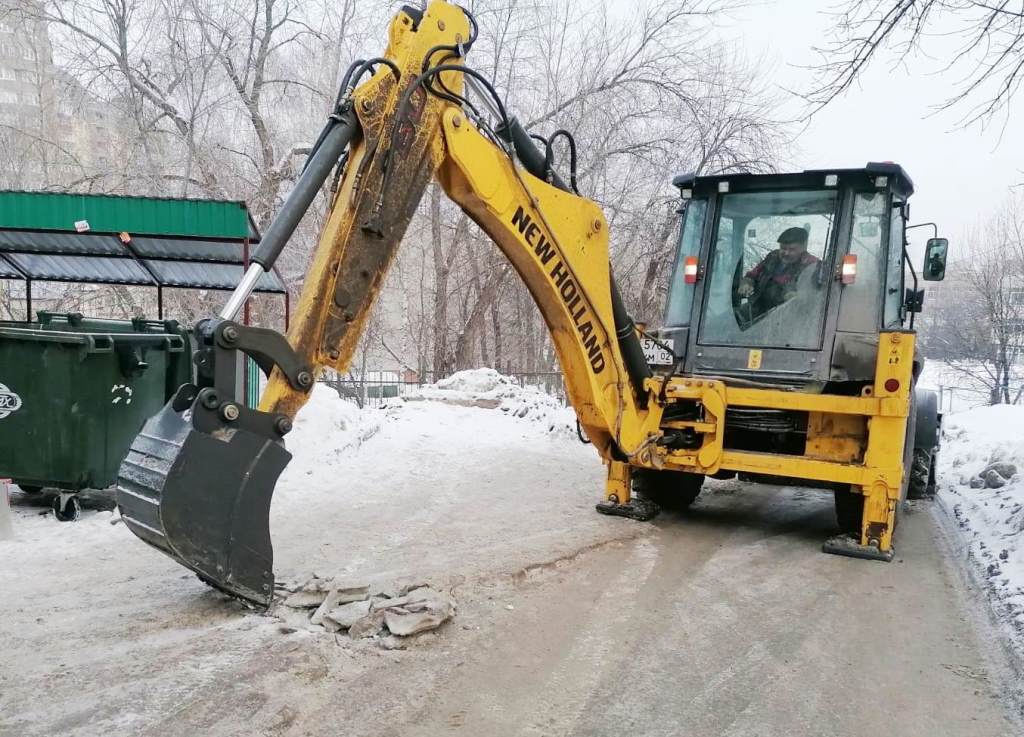 Уборка наледи - на контроле