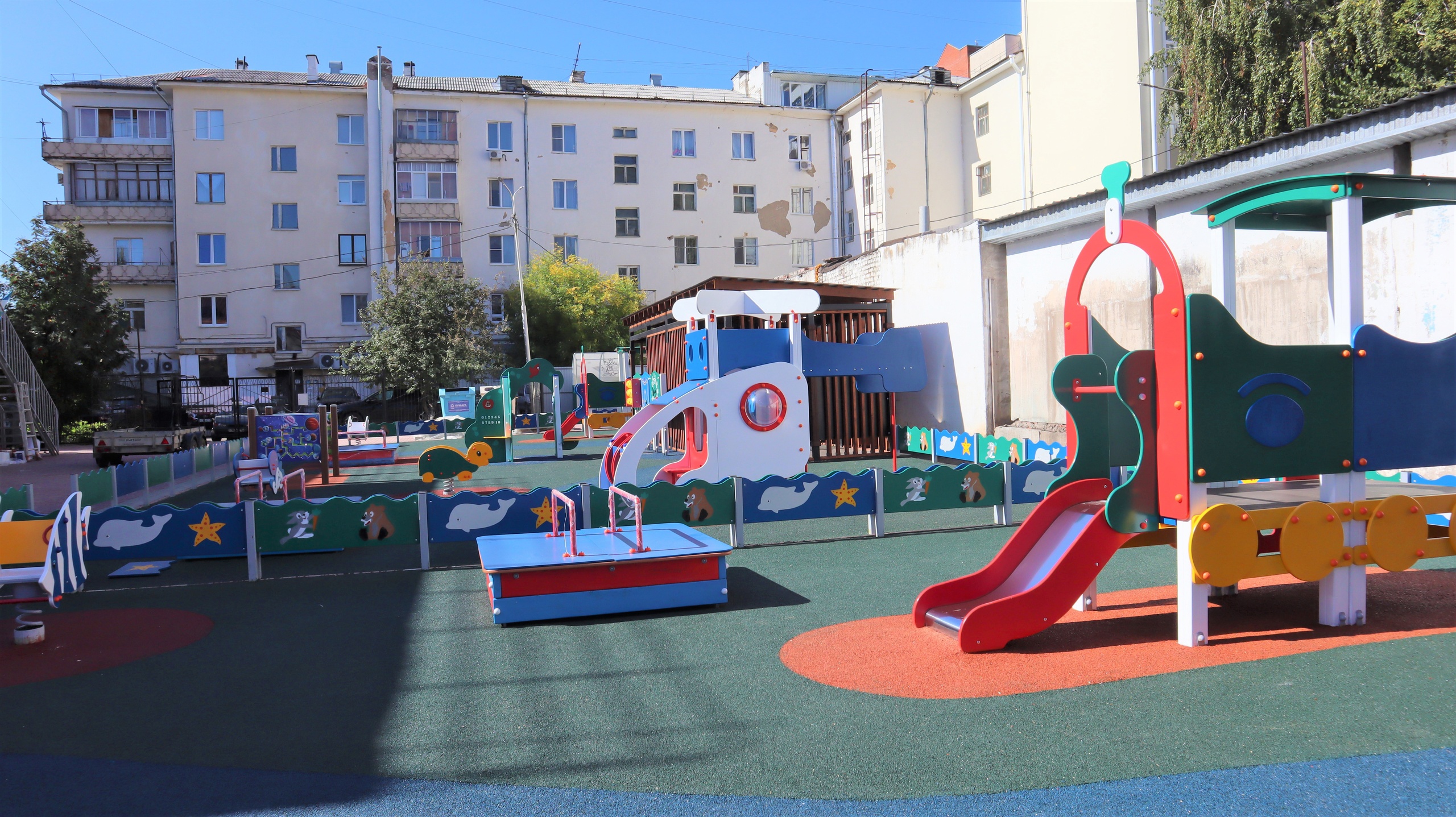 Благоустройство на финишной прямой